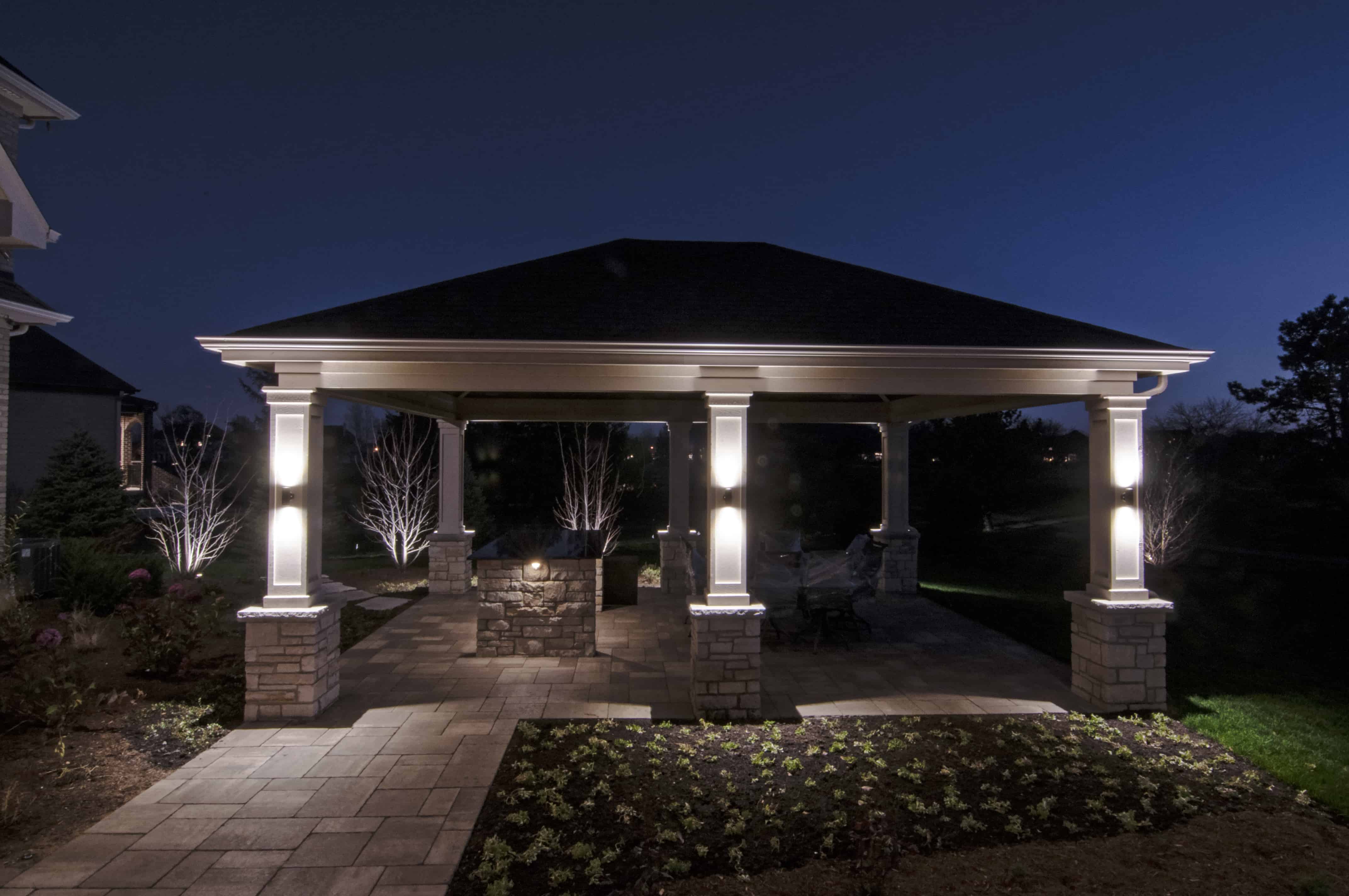 Gazebo, Pergolas and Pavilions - Outdoor Lighting in Chicago, IL
