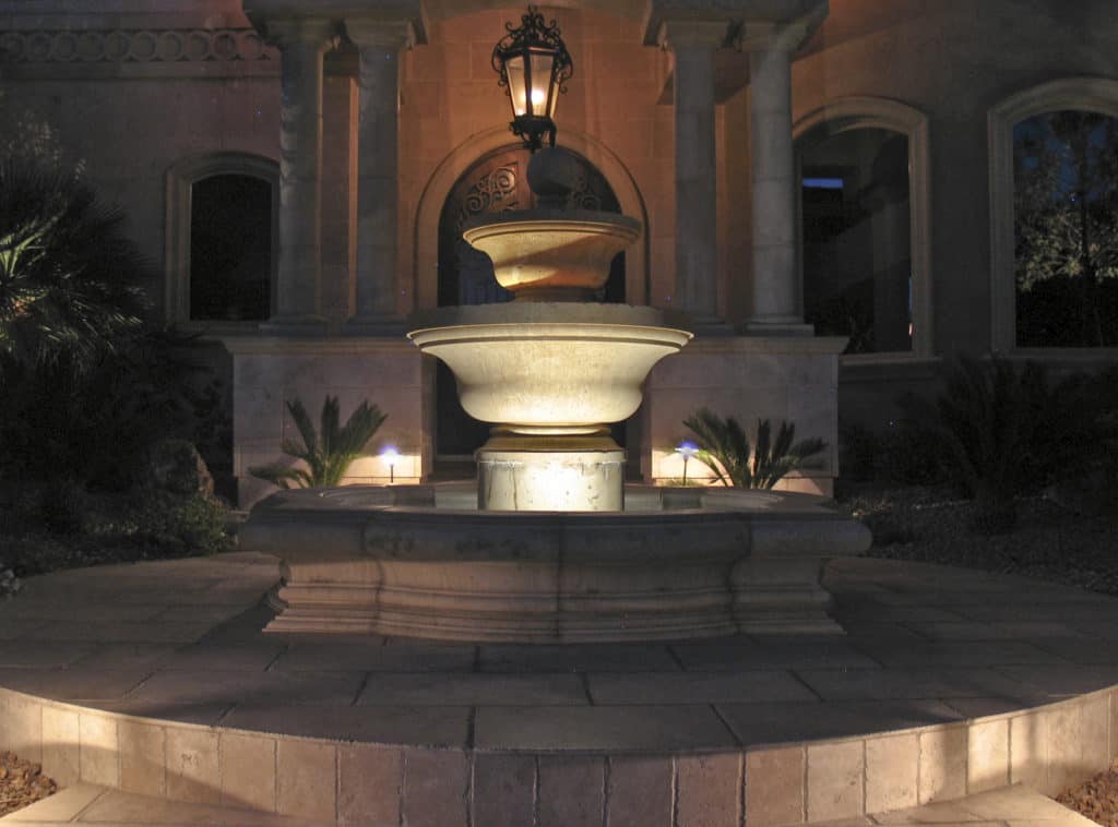 Las Vegas, NV Fountain Lighting Outdoor Lighting in Chicago, IL